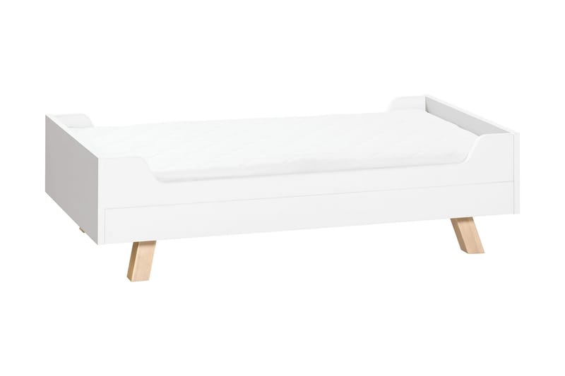 4YOU Spjälsäng 70x140 cm Vit - Vit - Barn & bebis - Barnmöbler - Barnsäng & juniorsäng