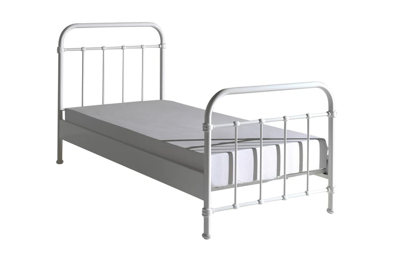 ALPINA Barnsäng 90x200 Vit - Vit - Barn & bebis - Barnmöbler - Barnsäng & juniorsäng
