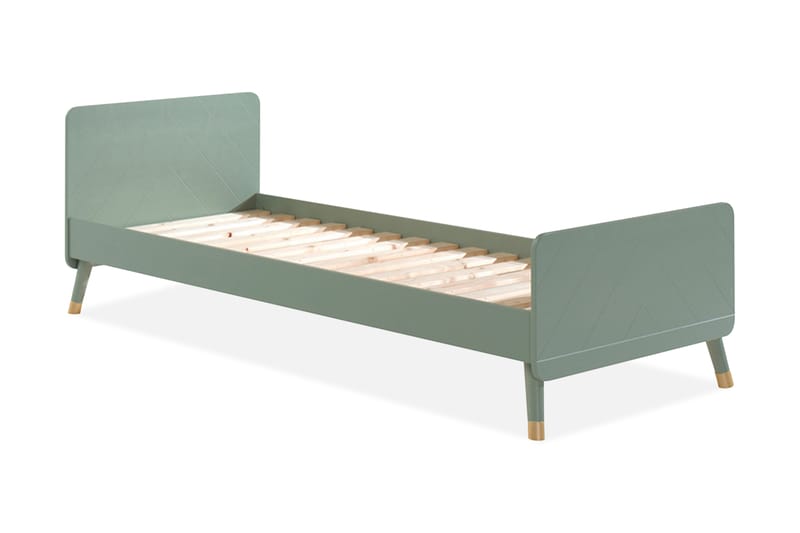 ARLUM Säng 90x200 cm Grön - Grön - Barn & bebis - Barnmöbler - Barnsäng & juniorsäng