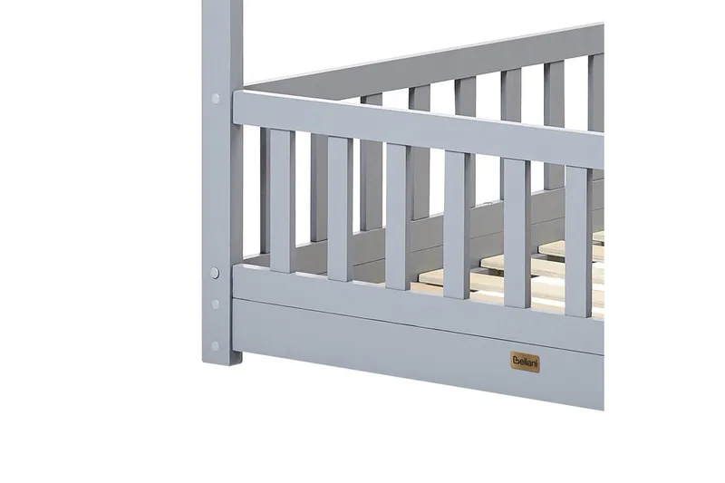 Barnsäng Cossaye - Grå - Barn & bebis - Barnmöbler - Barnsäng & juniorsäng - Hussäng