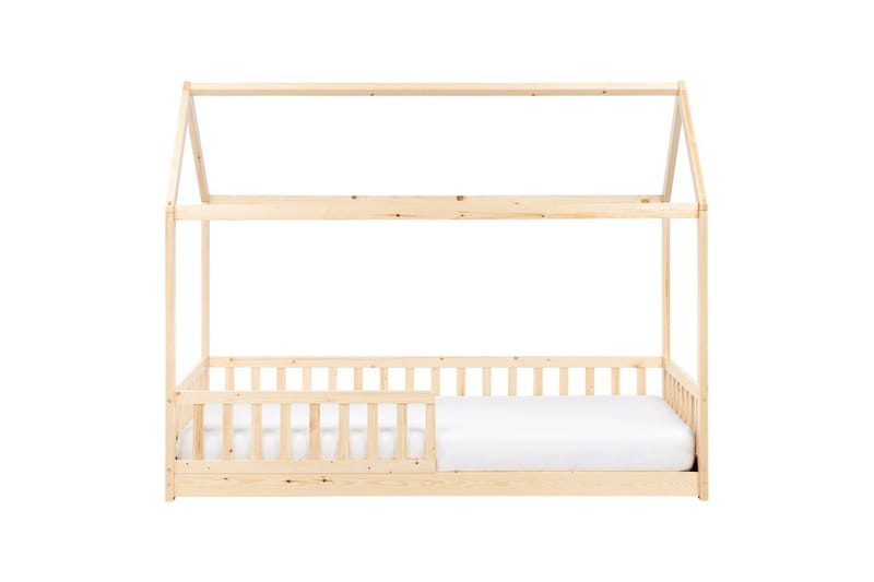 Barnsäng Cossaye - Ljus trä - Barn & bebis - Barnmöbler - Barnsäng & juniorsäng - Hussäng