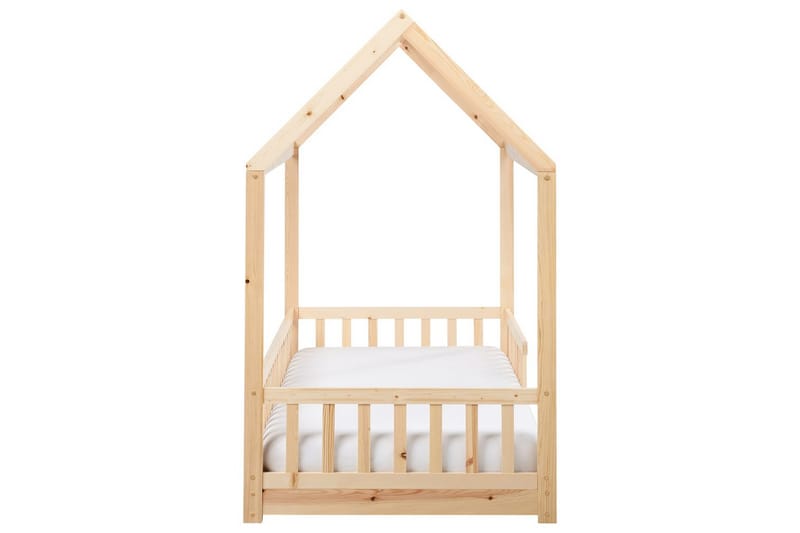 Barnsäng Cossaye - Ljus trä - Barn & bebis - Barnmöbler - Barnsäng & juniorsäng - Hussäng