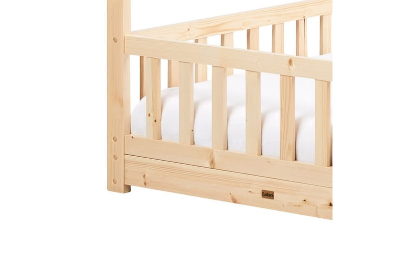 Barnsäng Cossaye - Ljus trä - Barn & bebis - Barnmöbler - Barnsäng & juniorsäng - Hussäng