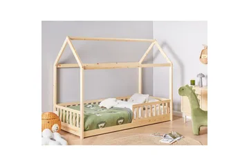 Barnsäng Cossaye - Ljus trä - Barn & bebis - Barnmöbler - Barnsäng & juniorsäng - Hussäng