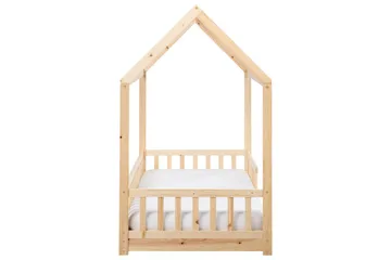 Barnsäng Cossaye - Ljus trä - Barn & bebis - Barnmöbler - Barnsäng & juniorsäng - Hussäng