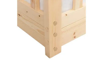 Barnsäng Cossaye - Ljus trä - Barn & bebis - Barnmöbler - Barnsäng & juniorsäng - Hussäng