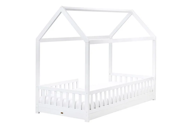 Barnsäng Cossaye - Vit - Barn & bebis - Barnmöbler - Barnsäng & juniorsäng - Hussäng