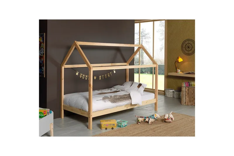 Dallas Hussäng 98x208 cm - Natur - Barn & bebis - Barnmöbler - Barnsäng & juniorsäng - Hussäng