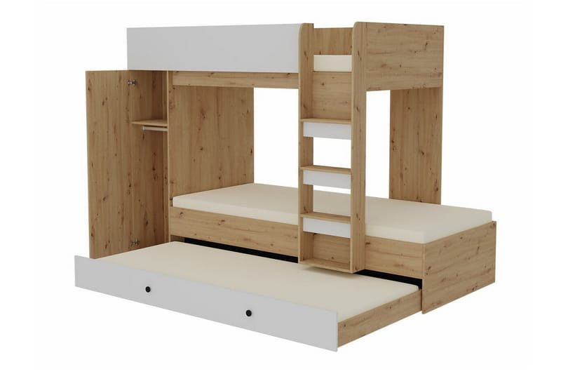 Dunvegan Juniorsäng 90x200 cm Svart - Barn & bebis - Barnmöbler - Barnsäng & juniorsäng
