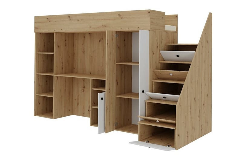 Dunvegan Juniorsäng 90x200 cm Svart - Barn & bebis - Barnmöbler - Barnsäng & juniorsäng