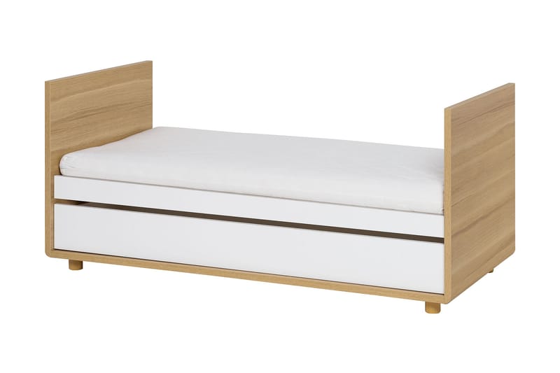 EVOLVE Spjälsäng 70x140 cm Trä/Natur - Ek - Barn & bebis - Barnmöbler - Barnsäng & juniorsäng