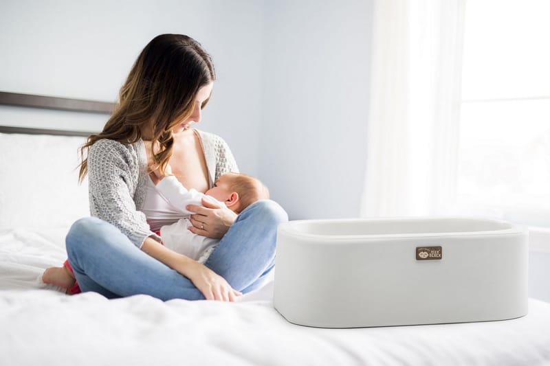 Hier Vagga 90 cm Ek/Vit - Barn & bebis - Barnmöbler - Barnsäng & juniorsäng