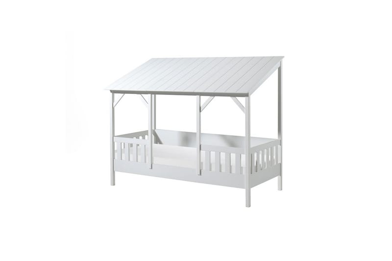 Housebed Hussäng 105x214 cm - Vit - Barn & bebis - Barnmöbler - Barnsäng & juniorsäng - Hussäng