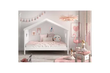 Hussäng Amori 90 x 200 cm White - Barn & bebis - Barnmöbler - Barnsäng & juniorsäng - Hussäng