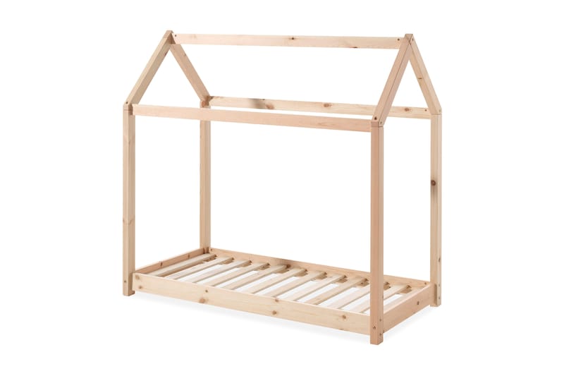DOREINA Himmelsäng 90x200 Trä/Natur - Barnsäng & juniorsäng - Barnrum