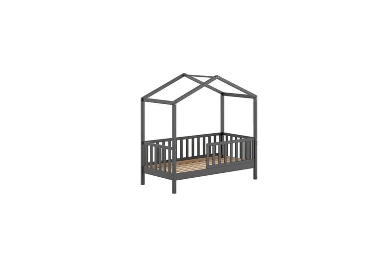 Hussäng för Småbarn Dallas 70x140 cm Antracit - Antracit - Barn & bebis - Barnmöbler - Barnsäng & juniorsäng