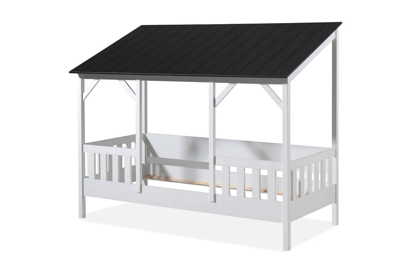 GREAN Hussäng 214 cm Vit/Svart - Svart/Vit - Barn & bebis - Barnmöbler - Barnsäng & juniorsäng - Hussäng