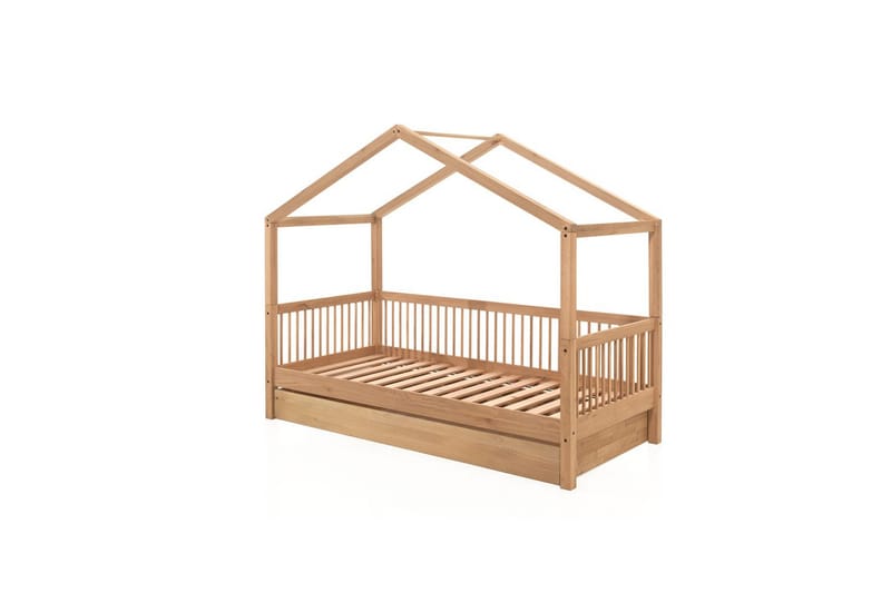 Hussäng med låda Forrest Ek - Ek - Barn & bebis - Barnmöbler - Barnsäng & juniorsäng - Hussäng
