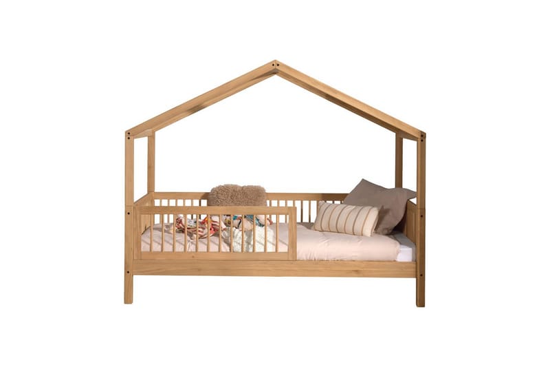 Hussäng med säkerhetsräcke Forrest Ek - Ek - Barn & bebis - Barnmöbler - Barnsäng & juniorsäng - Hussäng