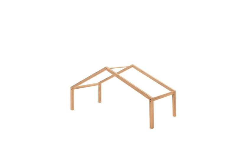 Hussäng med säkerhetsräcke textilset Forrest Ek - Ek - Barn & bebis - Barnmöbler - Barnsäng & juniorsäng - Hussäng