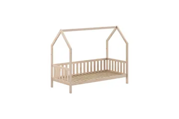 Hussäng med undersäng Cabane 90x200 cm Naturlig - Naturlig - Barn & bebis - Barnmöbler - Barnsäng & juniorsäng