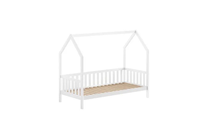 Hussäng med undersäng Cabane 90x200 cm Vit - Vit - Barn & bebis - Barnmöbler - Barnsäng & juniorsäng