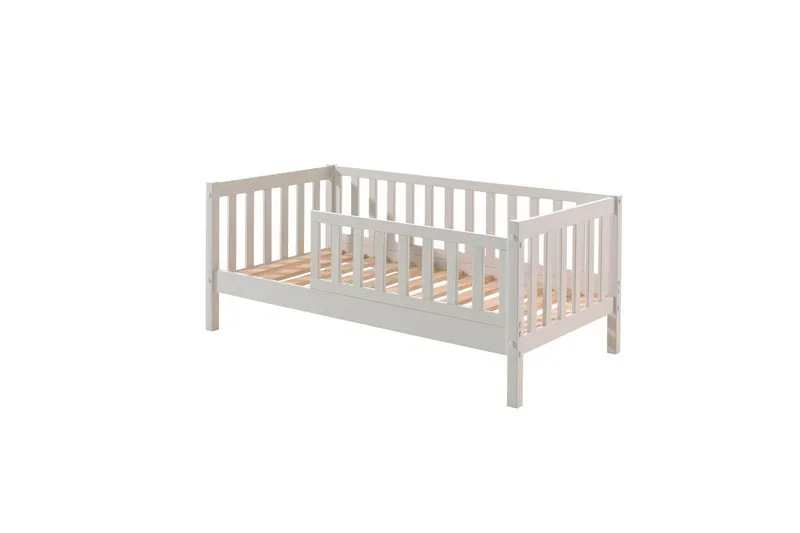 Juniorsäng med låda Peuterbed Vit - Vit - Barn & bebis - Barnmöbler - Barnsäng & juniorsäng