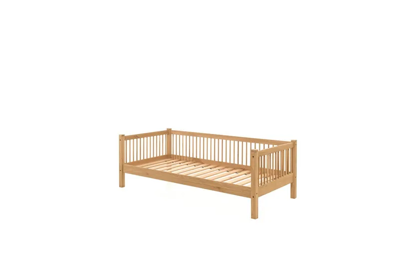 Koj säng med säkerhetsräcke Forrest Ek - Ek - Barn & bebis - Barnmöbler - Barnsäng & juniorsäng