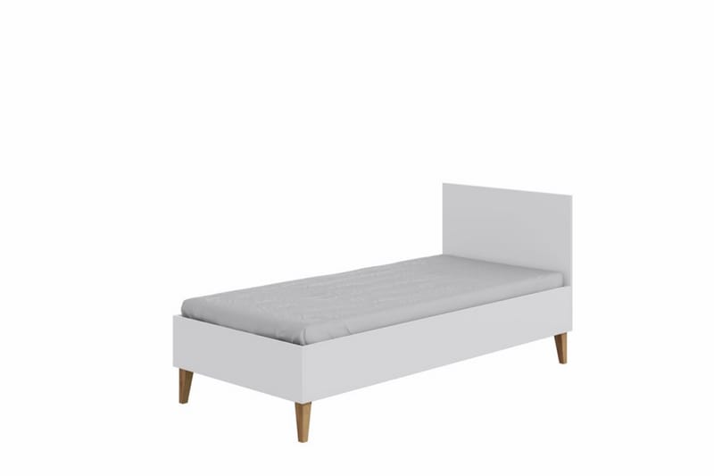 KUBI Barnsäng 80x180 cm Vit - Barn & bebis - Barnmöbler - Barnsäng & juniorsäng
