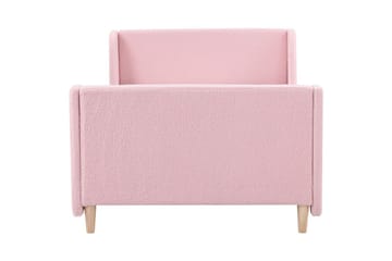 Barnsäng Laye - Rosa, ljust trä - Barn & bebis - Barnmöbler - Barnsäng & juniorsäng