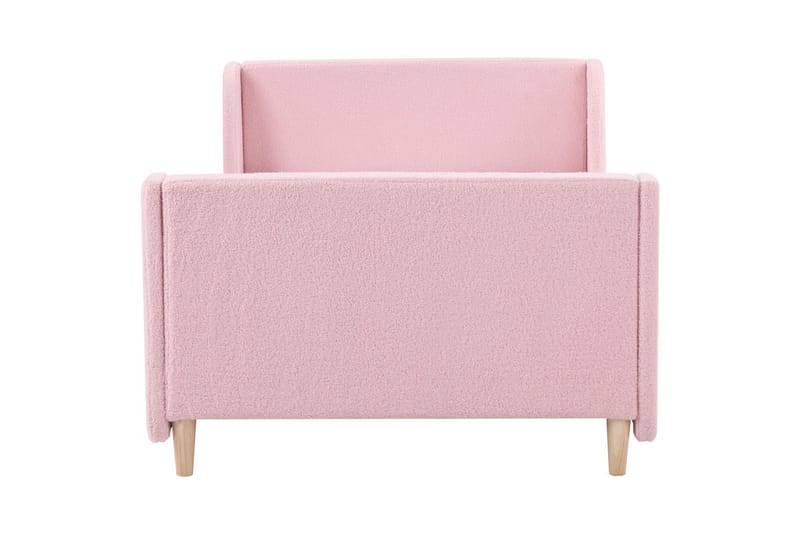 Barnsäng Laye - Rosa, ljust trä - Barn & bebis - Barnmöbler - Barnsäng & juniorsäng