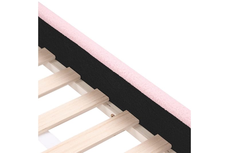 Barnsäng Laye - Rosa, ljust trä - Barn & bebis - Barnmöbler - Barnsäng & juniorsäng