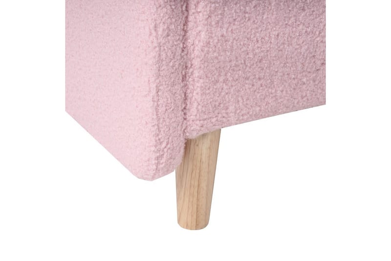 Barnsäng Laye - Rosa, ljust trä - Barn & bebis - Barnmöbler - Barnsäng & juniorsäng