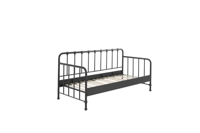 Loftsäng Bronxx Svart 90x200 cm - Barn & bebis - Barnmöbler - Barnsäng & juniorsäng