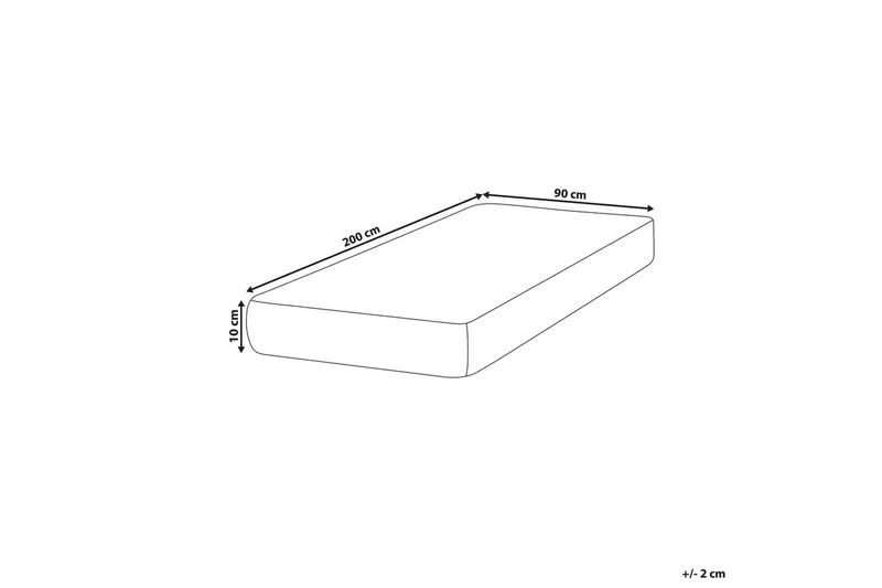 Madrass Petite 90x200 cm - 90x200 cm - Barn & bebis - Barnmöbler - Barnsäng & juniorsäng - Barnmadrass & resårbotten barn