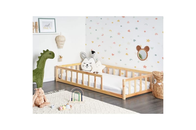 Barnsäng Meymac - Ljus trä - Barn & bebis - Barnmöbler - Barnsäng & juniorsäng