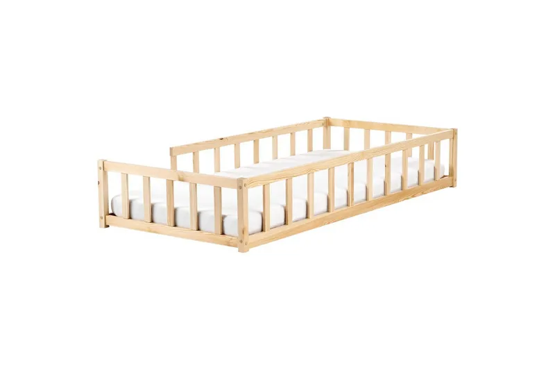 Barnsäng Meymac - Ljus trä - Barn & bebis - Barnmöbler - Barnsäng & juniorsäng