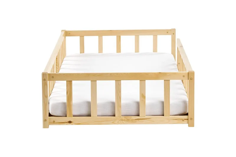 Barnsäng Meymac - Ljus trä - Barn & bebis - Barnmöbler - Barnsäng & juniorsäng