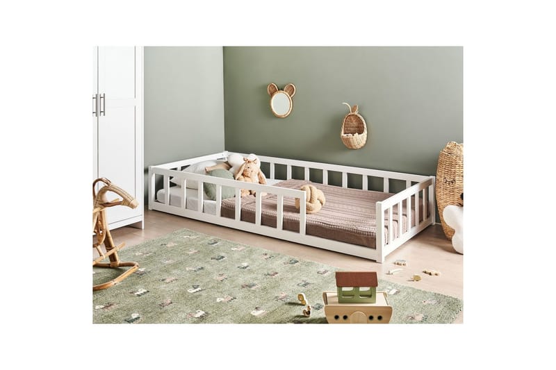 Barnsäng Meymac - Vit - Barn & bebis - Barnmöbler - Barnsäng & juniorsäng