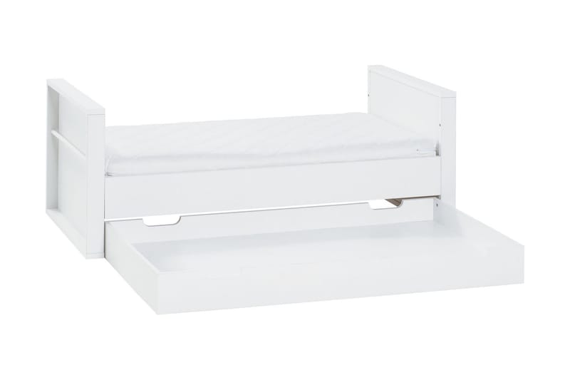 MILK Spjälsäng 70x140 cm Vit - Vit - Barn & bebis - Barnmöbler - Barnsäng & juniorsäng