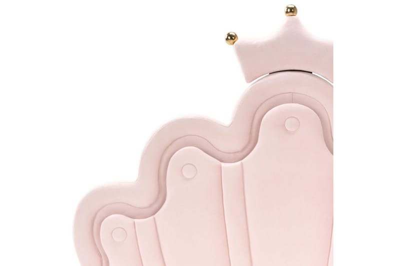 Barnsäng Rubian - Rosa, Svart - Barn & bebis - Barnmöbler - Barnsäng & juniorsäng