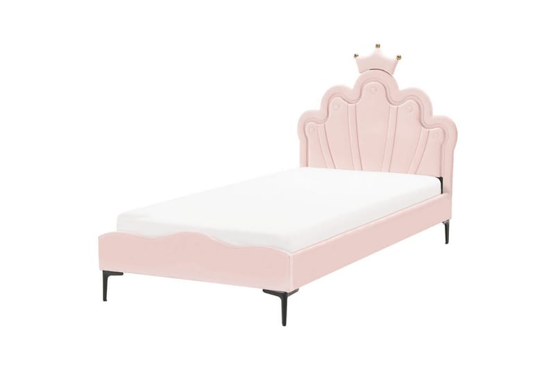 Barnsäng Rubian - Rosa, Svart - Barn & bebis - Barnmöbler - Barnsäng & juniorsäng