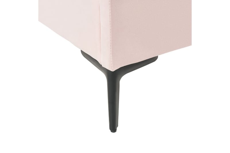 Barnsäng Rubian - Rosa, Svart - Barn & bebis - Barnmöbler - Barnsäng & juniorsäng