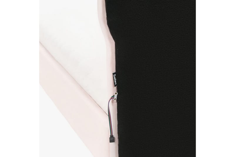 Barnsäng Rubian - Rosa, Svart - Barn & bebis - Barnmöbler - Barnsäng & juniorsäng