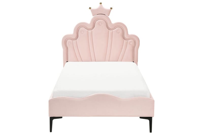 Barnsäng Rubian - Rosa, Svart - Barn & bebis - Barnmöbler - Barnsäng & juniorsäng