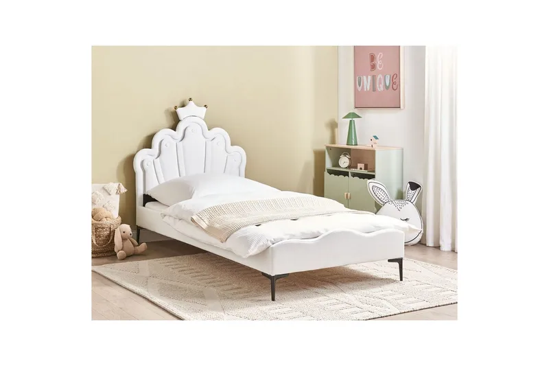 Barnsäng Rubian - Vit, Svart - Barn & bebis - Barnmöbler - Barnsäng & juniorsäng