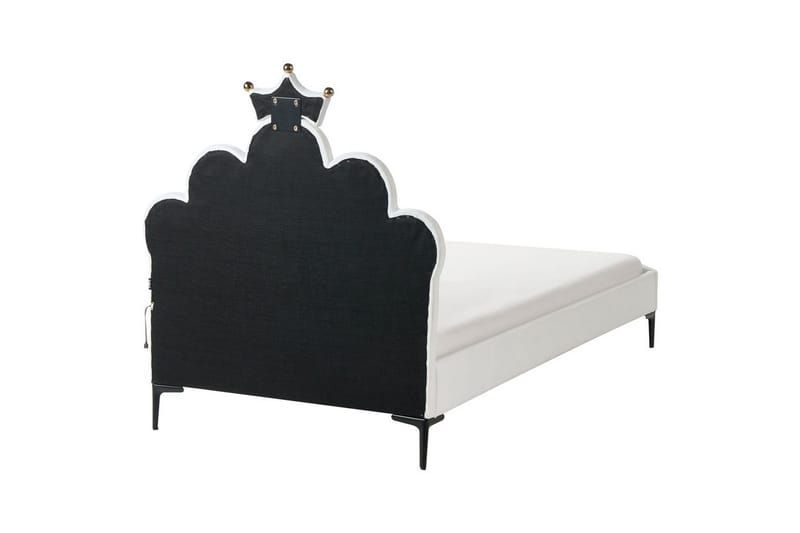Barnsäng Rubian - Vit, Svart - Barn & bebis - Barnmöbler - Barnsäng & juniorsäng