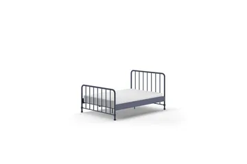 Säng Bronxx Blå, 140 x 200 cm - Blå, 140 x 200 cm - Barn & bebis - Barnmöbler - Barnsäng & juniorsäng