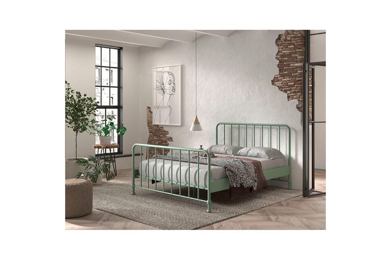 Säng Bronxx Olivgrön, 160 x 200 cm - Olivgrön, 160 x 200 cm - Barn & bebis - Barnmöbler - Barnsäng & juniorsäng