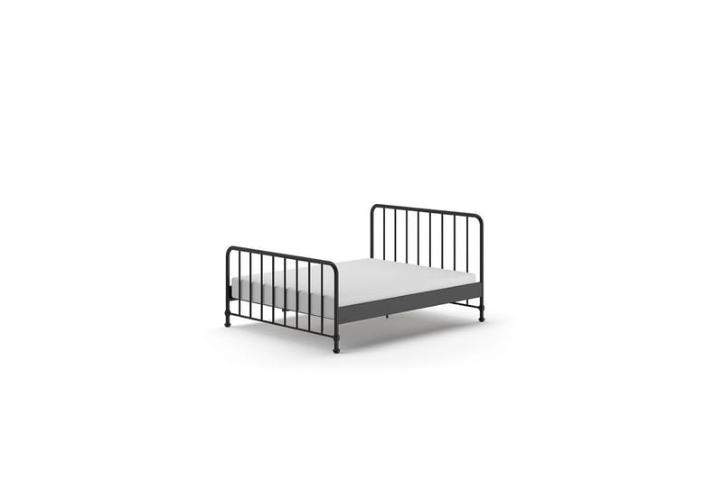 Säng Bronxx Svart, 160 x 200 cm - Svart, 160 x 200 cm - Barn & bebis - Barnmöbler - Barnsäng & juniorsäng